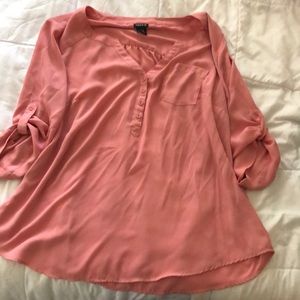 POCKET PULLOVER BLOUSE